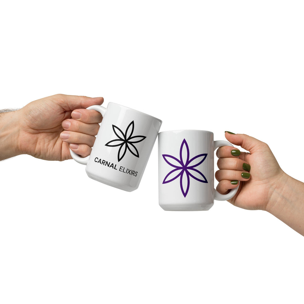 Ceramic Mug - Purple Logo Carnal Elixirs